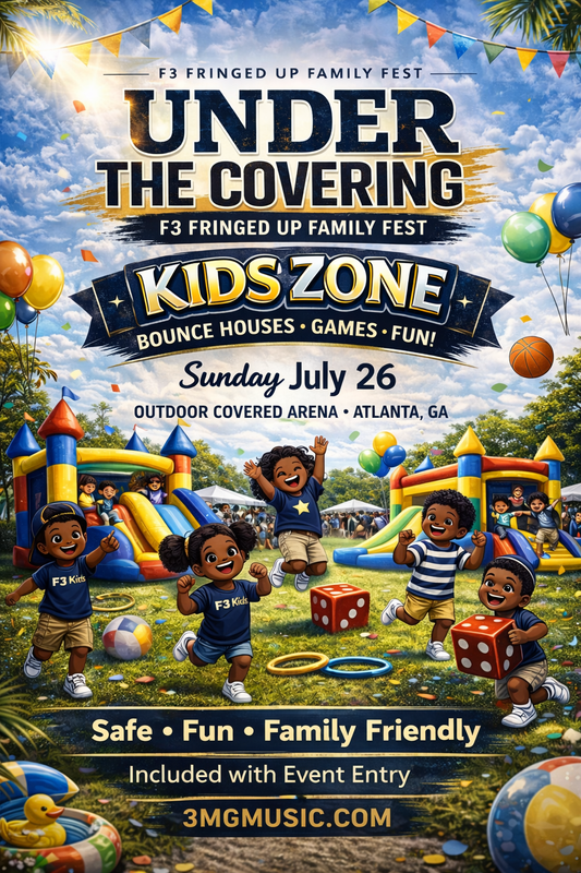 F3 PRAISE IN THE PARK 2026 - kids zone ticket(includes entry ages 4-12, ages 3 and under free NO REFUNDS)